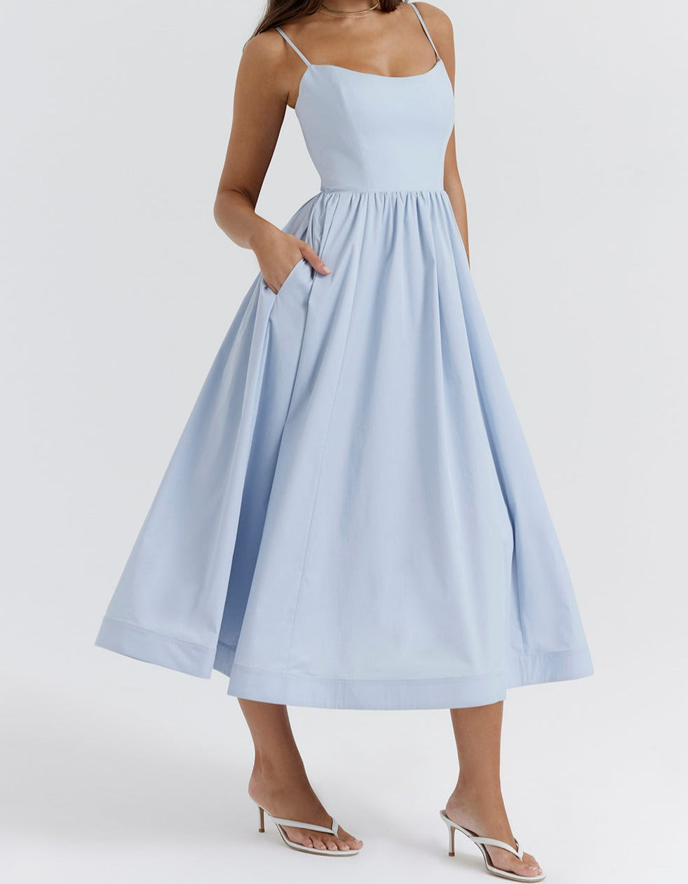 Chic Sleeveless Elegance Dress