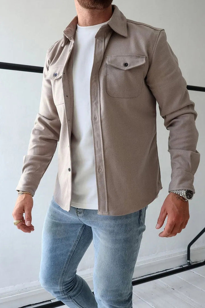 Stylish Button-Up Jacket for Ultimate Comfort