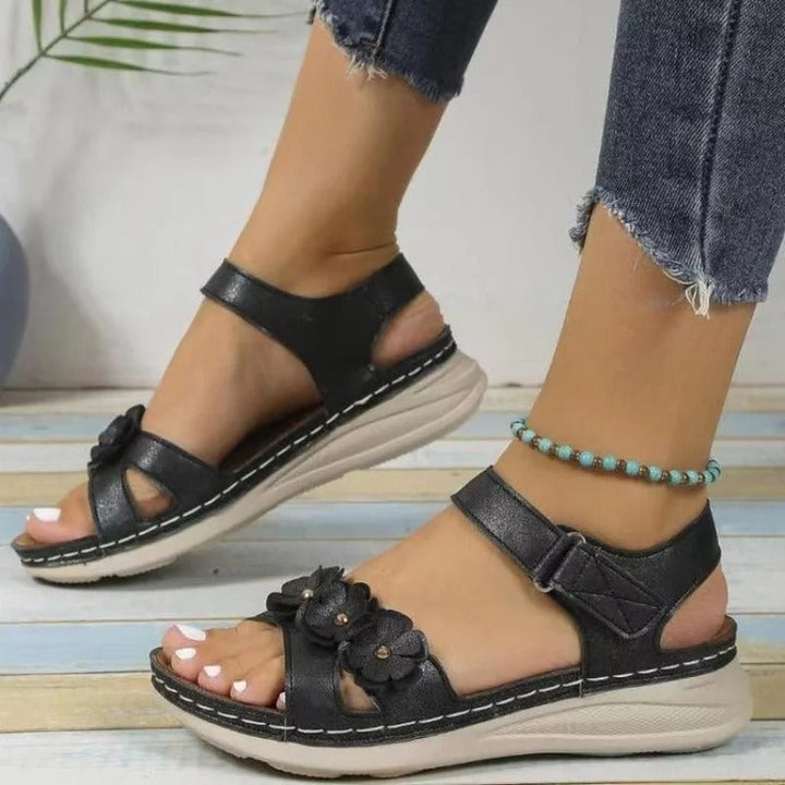 Floral Women's Sandals for a Magical Touch