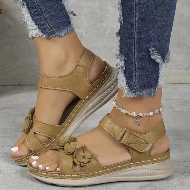 Floral Women's Sandals for a Magical Touch