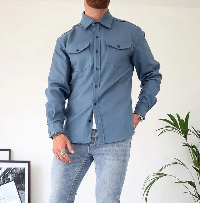 Stylish Button-Up Jacket for Ultimate Comfort