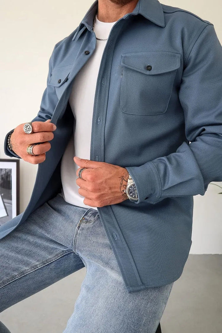 Stylish Button-Up Jacket for Ultimate Comfort