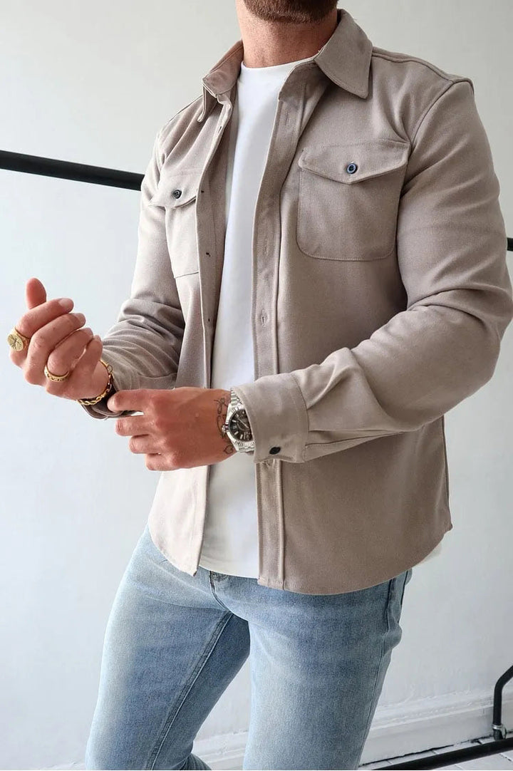 Stylish Button-Up Jacket for Ultimate Comfort