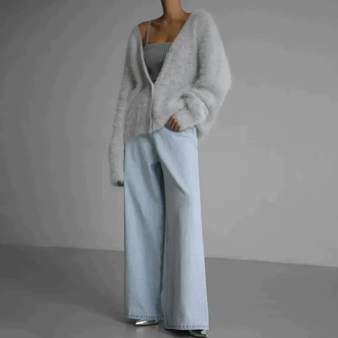 Luxe Cashmere Jacket for Effortless Elegance