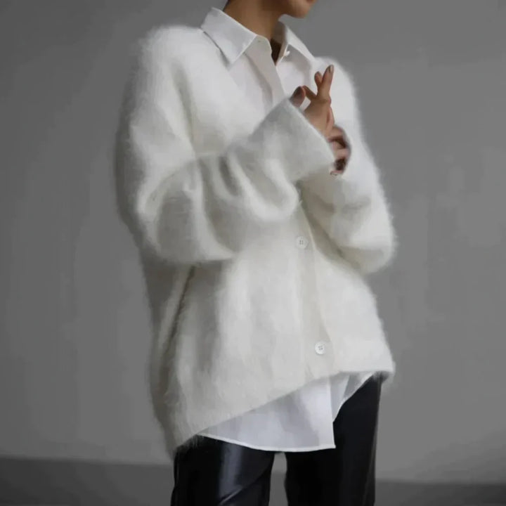 Luxe Cashmere Jacket for Effortless Elegance