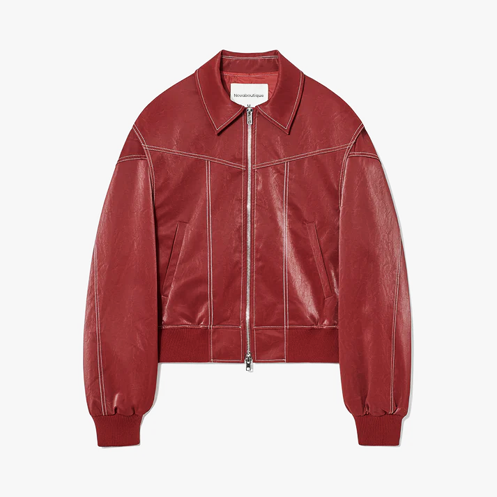 Stylish Oversized Leather Jacket for a Bold Look
