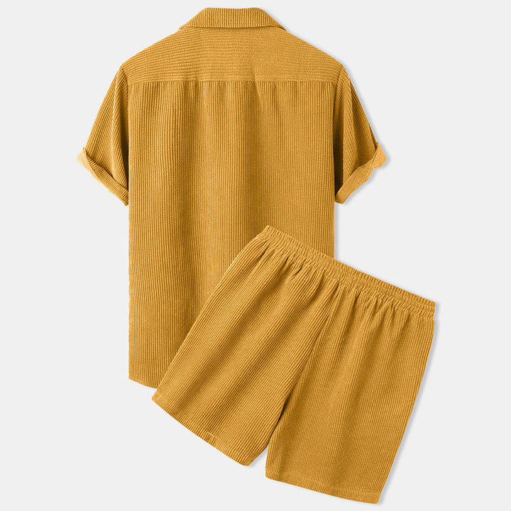 Stylish Corduroy Ensemble