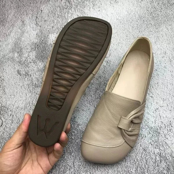 Women's Stylish Comfort Leather Shoes for All-Day Support