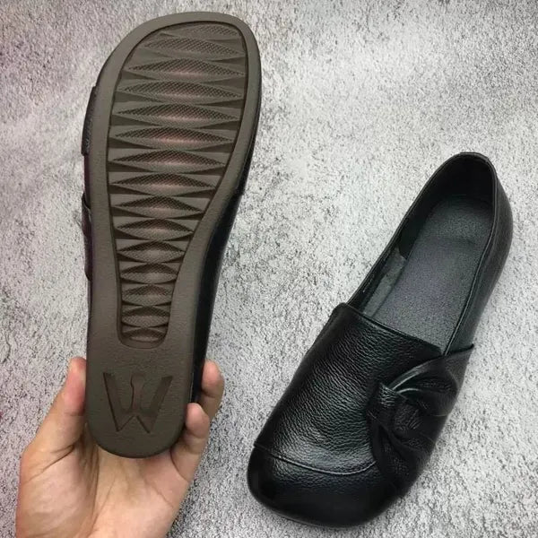 Women's Stylish Comfort Leather Shoes for All-Day Support