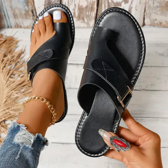 Elegant Premium Leather Orthopaedic Sandals for Ultimate Comfort
