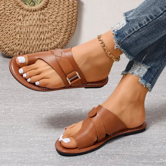 Elegant Premium Leather Orthopaedic Sandals for Ultimate Comfort