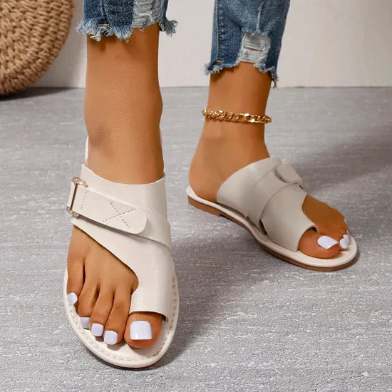Elegant Premium Leather Orthopaedic Sandals for Ultimate Comfort