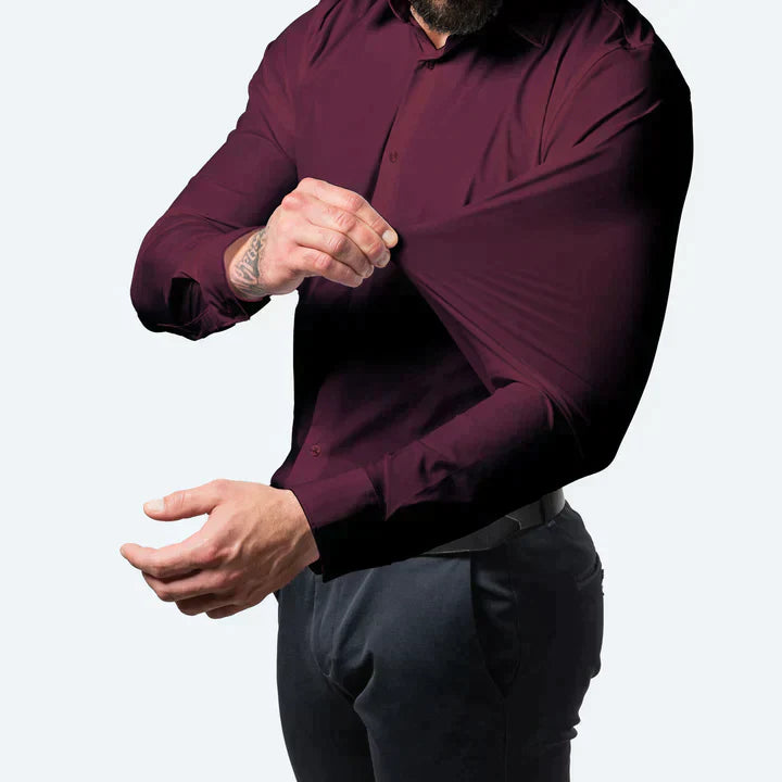 Wrinkle-Resistant Long Sleeve Shirt for Effortless Style