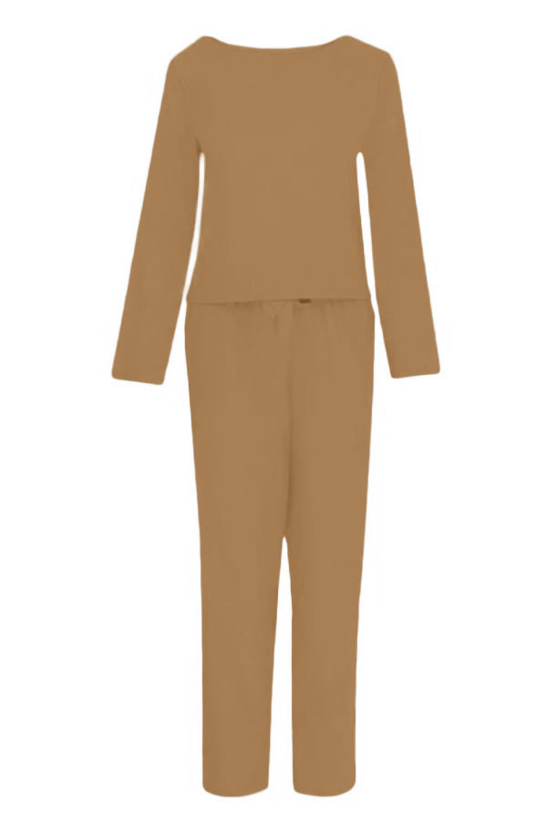 Chic Linen Two-Piece Outfit for Women
