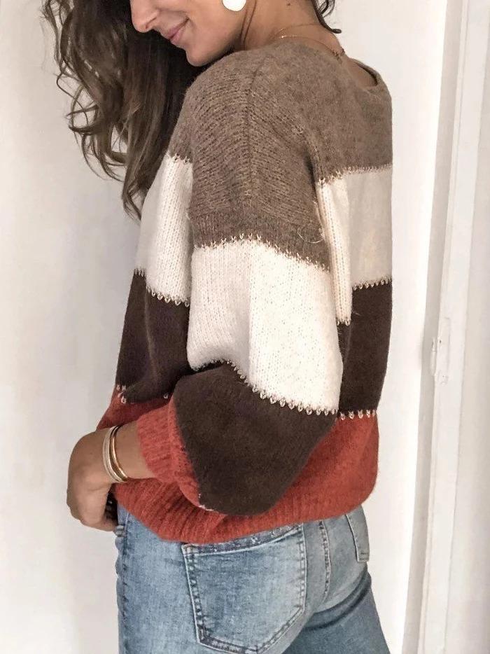 Striped Sweater for Ultimate Comfort