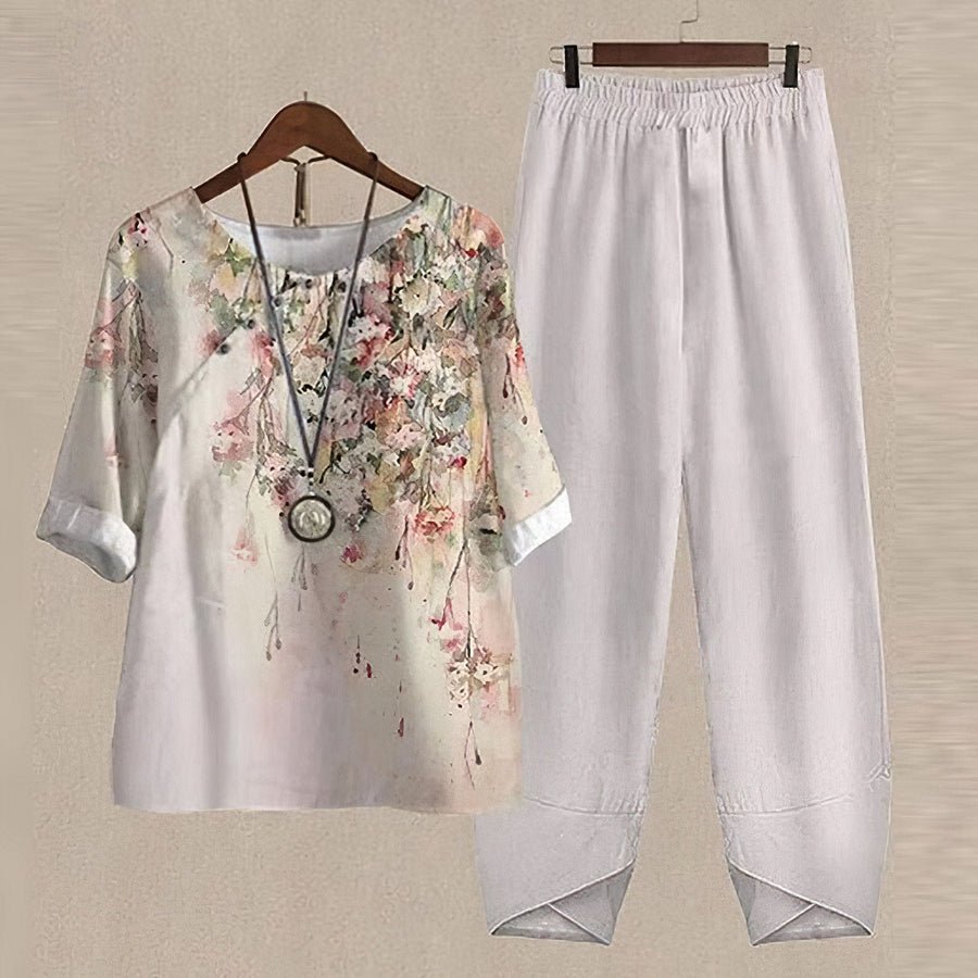 Chic and comfy two-piece ensemble for women