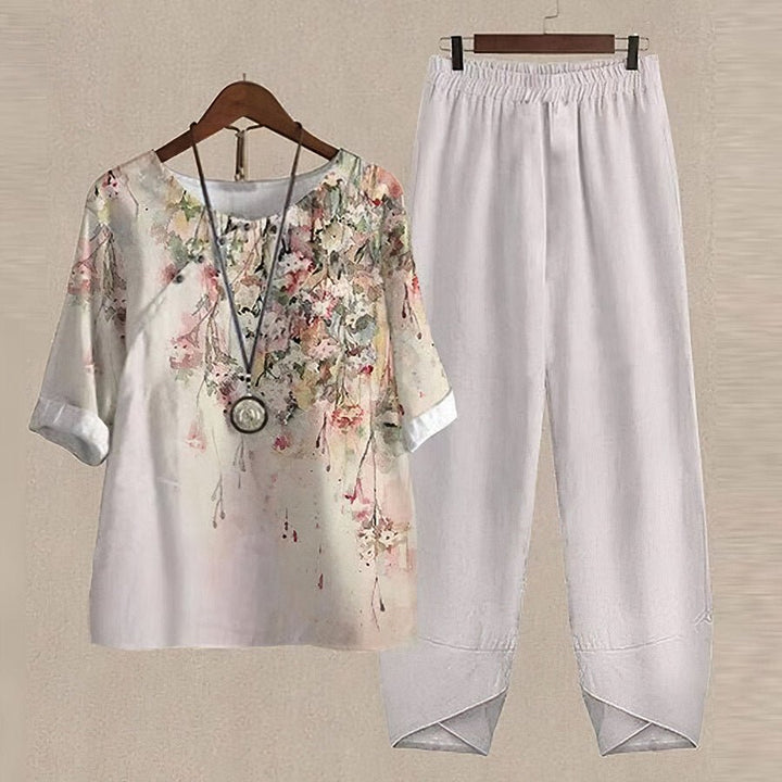 Chic and comfy two-piece ensemble for women