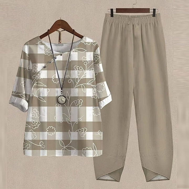 Chic and comfy two-piece ensemble for women