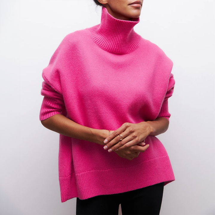 Chic Knit Turtleneck Sweater for Effortless Style