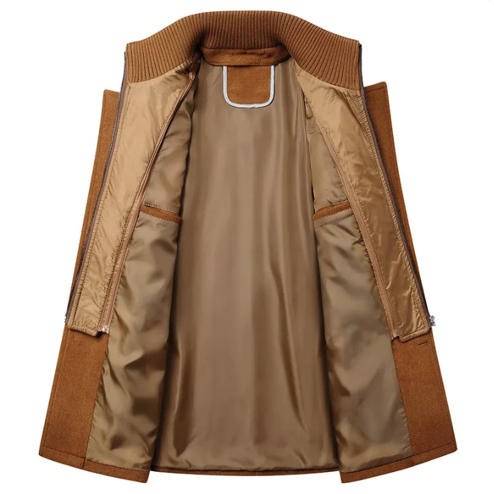Chic Wool Men's Coat