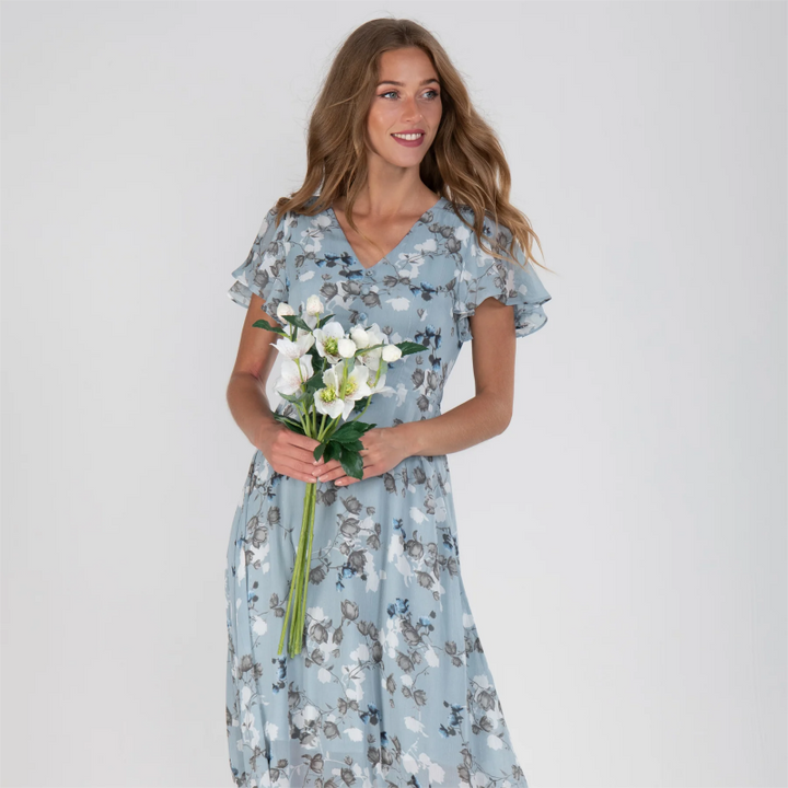 Enchanting Floral Maxi Dress