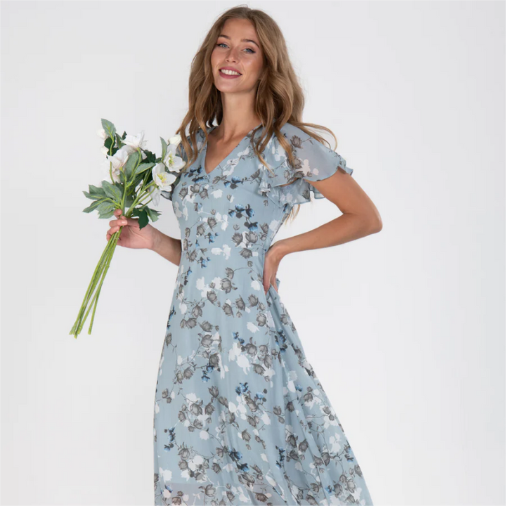 Enchanting Floral Maxi Dress