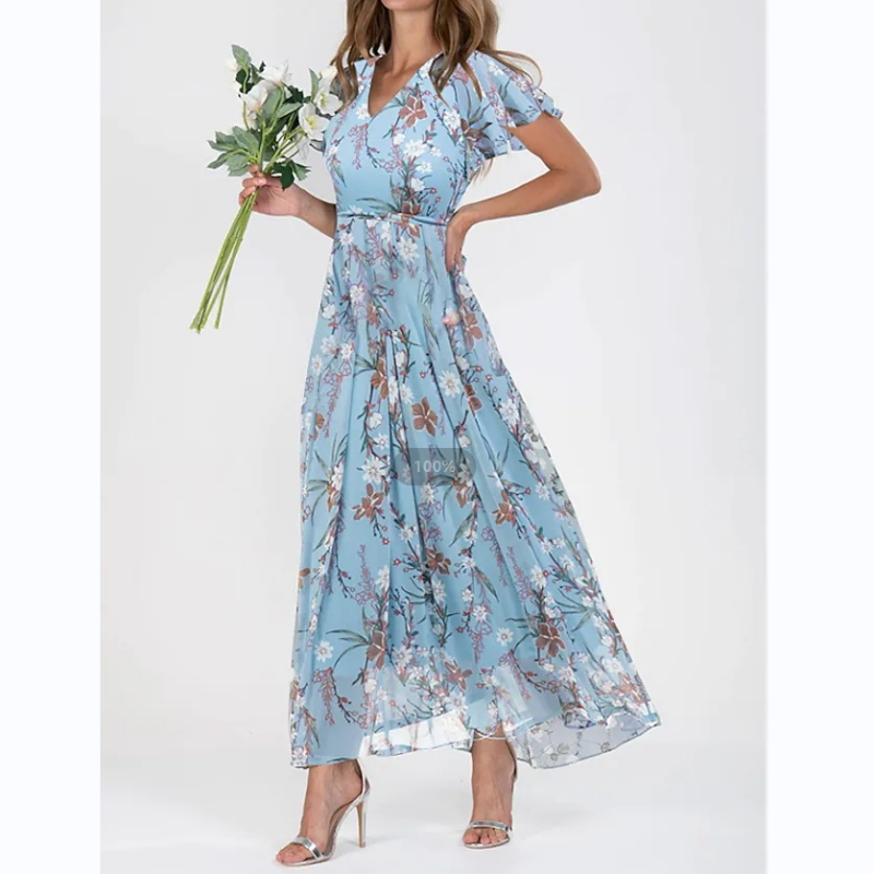 Enchanting Floral Maxi Dress