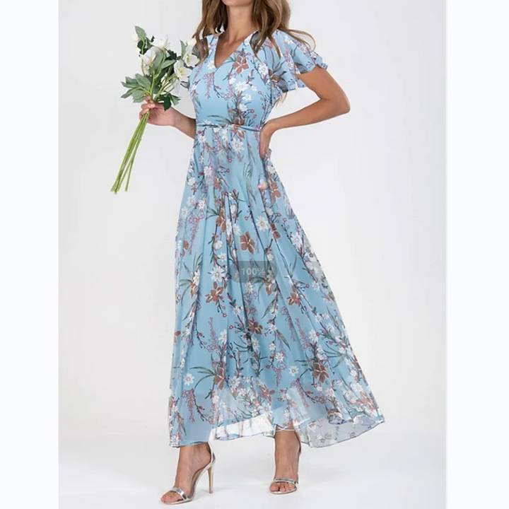 Enchanting Floral Maxi Dress