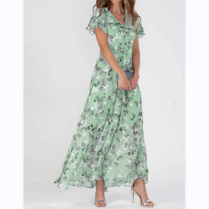 Enchanting Floral Maxi Dress