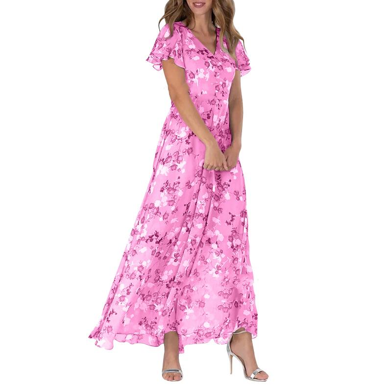 Enchanting Floral Maxi Dress