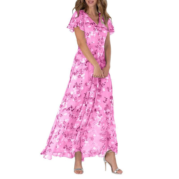 Enchanting Floral Maxi Dress
