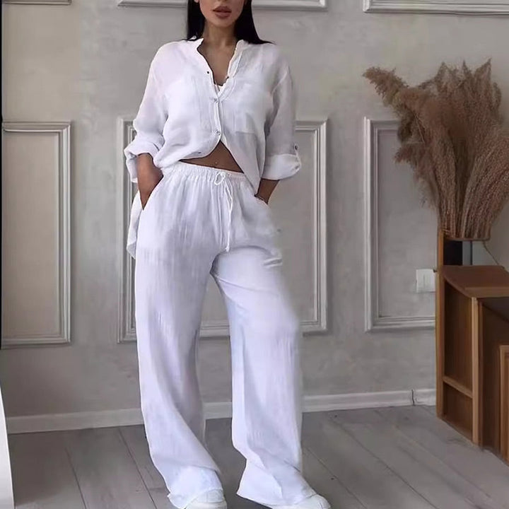 Exquisite Cotton and Linen Ensemble for Ultimate Comfort