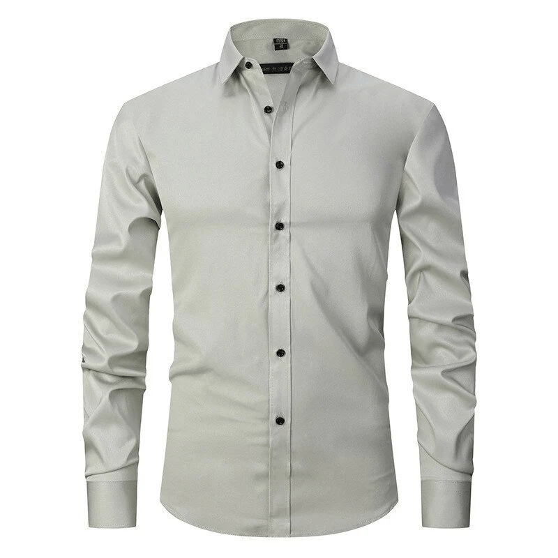 Wrinkle-Resistant Long Sleeve Shirt for Effortless Style