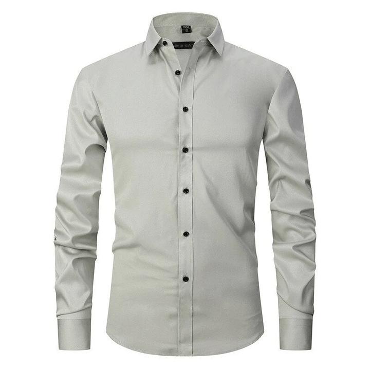 Wrinkle-Resistant Long Sleeve Shirt for Effortless Style