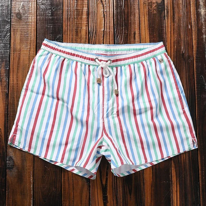 Nautical Striped Shorts for a Stylish Summer