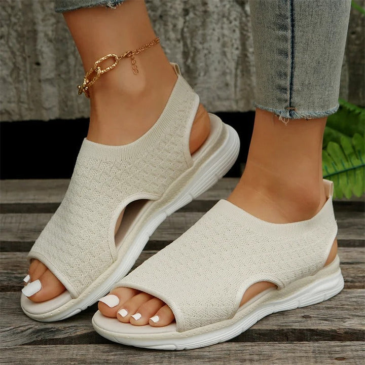 Chic Open-Toe Casual Sandals for a Stylish Look with Ease