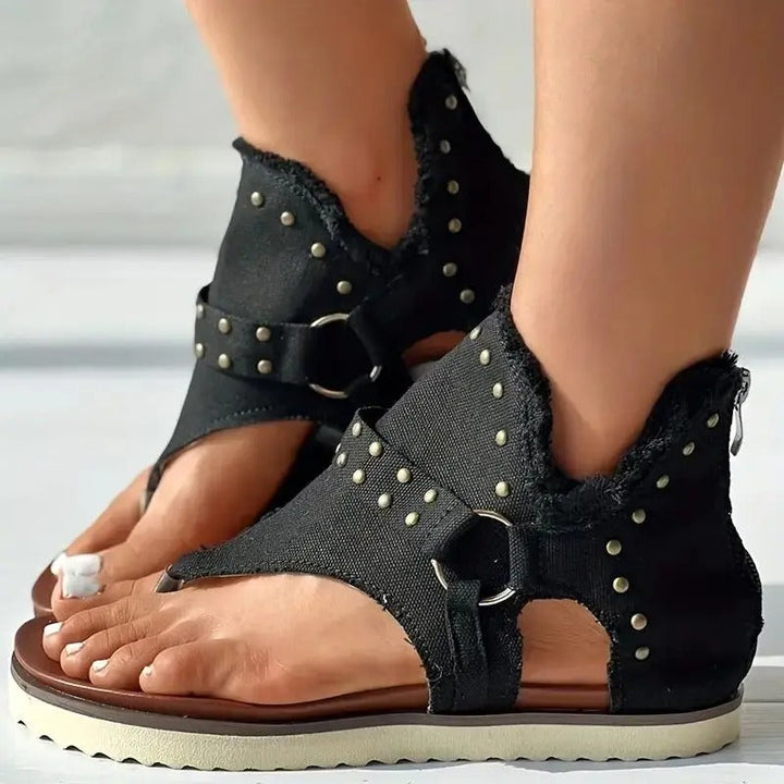 Stylish Women's Denim Sandals for a Casual Chic Look