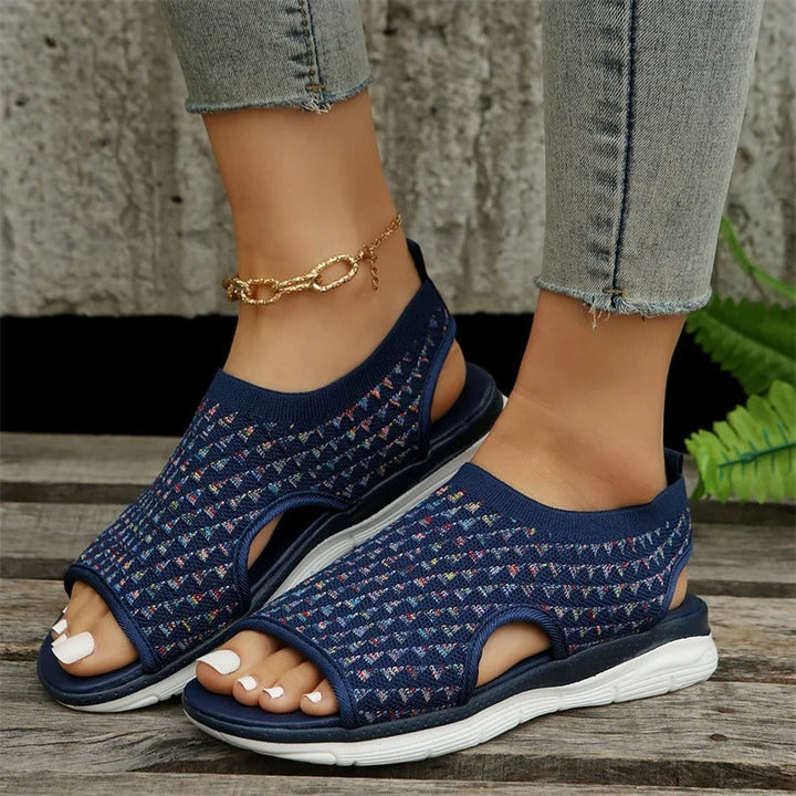 Chic Open-Toe Casual Sandals for a Stylish Look with Ease