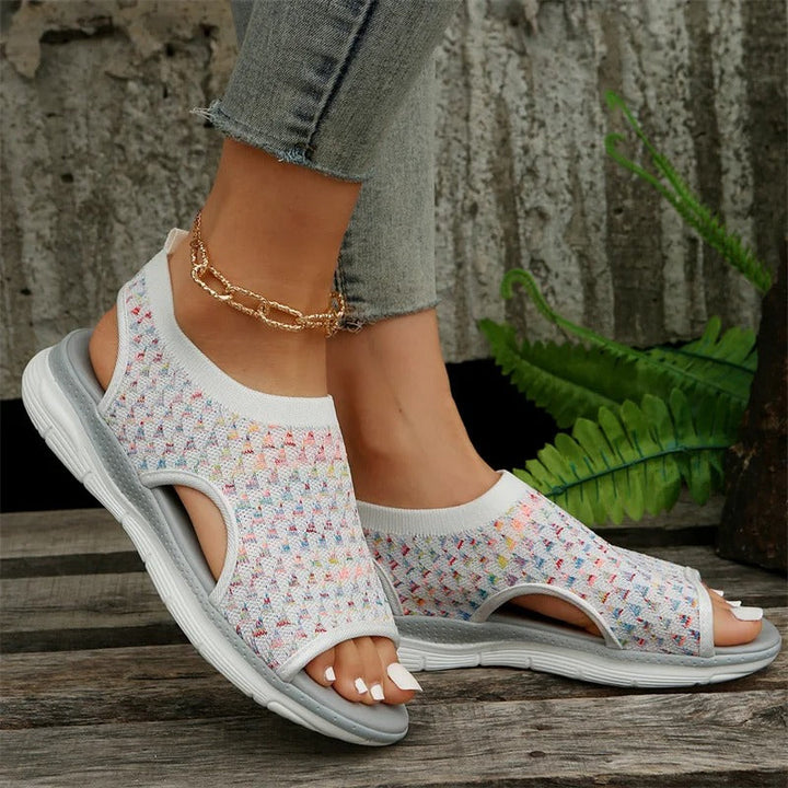 Chic Open-Toe Casual Sandals for a Stylish Look with Ease