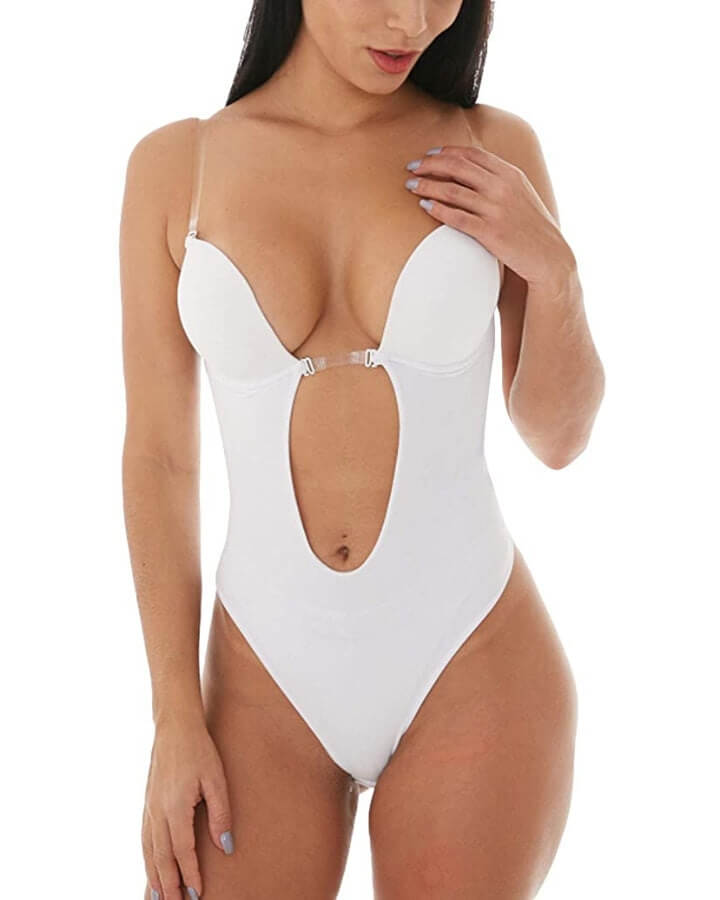 Elegant body with open back