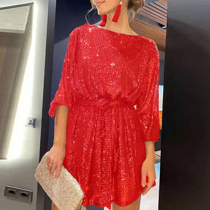 Gorgeous Sparkling Mini Dress for Unforgettable Parties