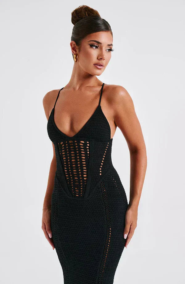 Elegant and Alluring Maxi Dress